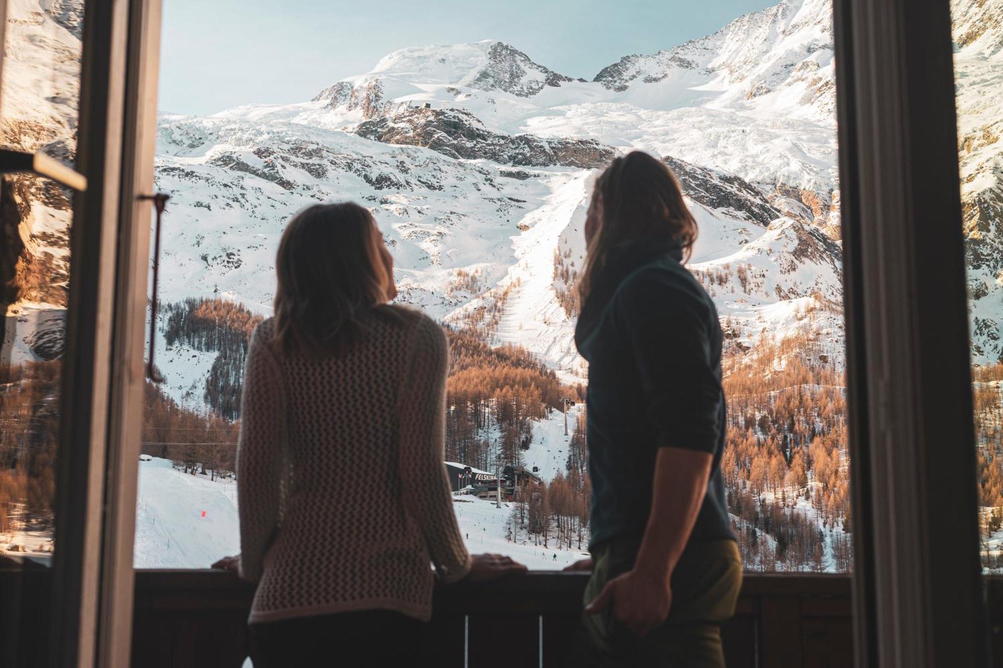 Hotel The Larix Ski-In Ski-Out Saas-Fee Luaran gambar