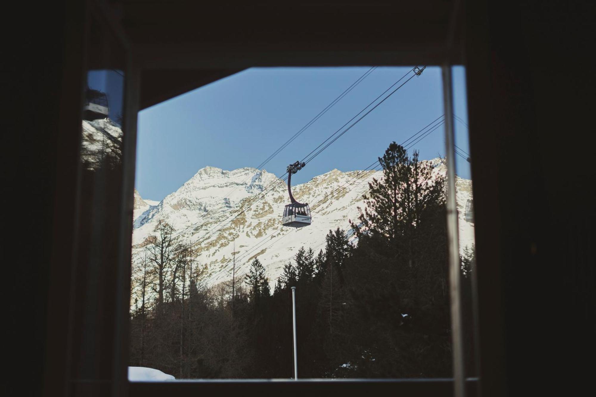 Hotel The Larix Ski-In Ski-Out Saas-Fee Luaran gambar
