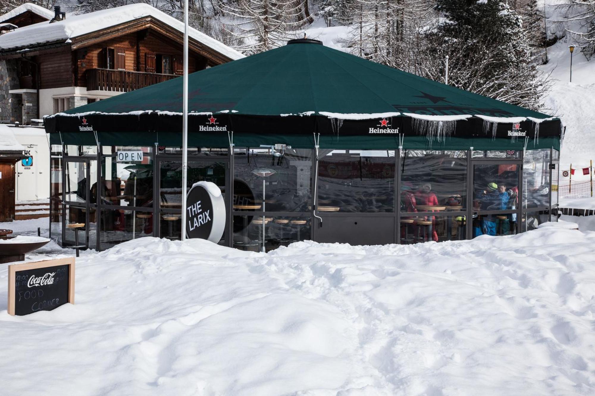 Hotel The Larix Ski-In Ski-Out Saas-Fee Luaran gambar
