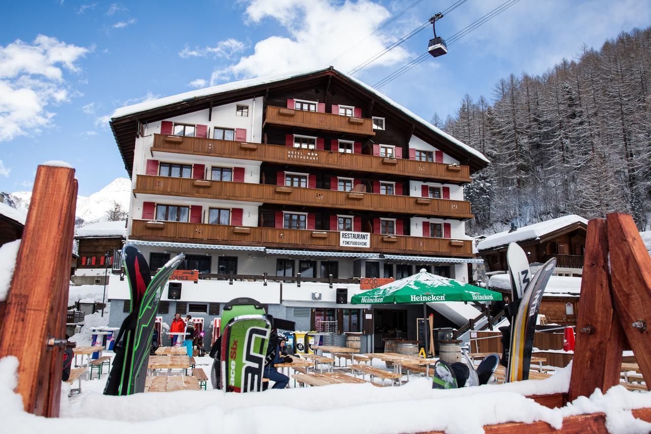 Hotel The Larix Ski-In Ski-Out Saas-Fee Luaran gambar