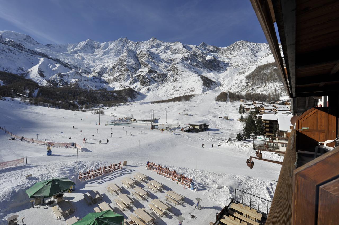 Hotel The Larix Ski-In Ski-Out Saas-Fee Luaran gambar